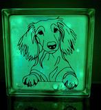 Glow in the dark lamp, Ophalen of Verzenden, Nieuw, Glas, Minder dan 50 cm