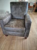 Lederen stoel, Ophalen, Zo goed als nieuw, 75 tot 100 cm, 50 tot 75 cm