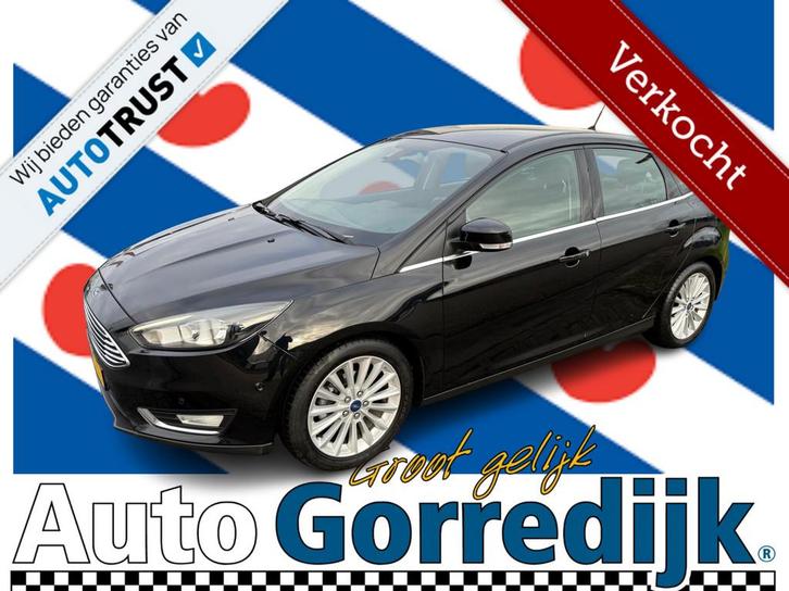 Ford Focus 1.0 Titanium Edition NAVI,CRUISE,TREKHAAK, Auto's, Ford, Bedrijf, Focus, ABS, Airbags, Airconditioning, Alarm, Bluetooth