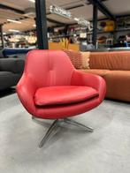 Nieuw Leolux Pode Sparkle Fauteuil rood leer Design stoel, Huis en Inrichting, Fauteuils, Nieuw, Ophalen of Verzenden, Pode, 50 tot 75 cm