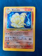 Ninetales Pokémonkaart - Base Set, Ophalen of Verzenden, Gebruikt, Losse kaart