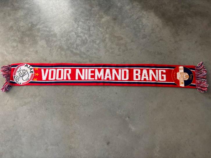 Bekerfinale Sjaal 2019 Willem II - Ajax, Antiek en Kunst, Antiek | Kleden en Textiel, Verzenden