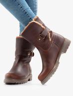 Panama jack stoete leren laarzen bont waterproof 40, Kleding | Dames, Schoenen, Ophalen of Verzenden, Nieuw, Bruin