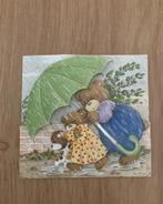 3d plaatje beren onder paraplu, Ophalen, Nieuw