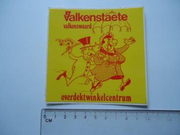 sticker oud Carnaval Valkenswaard Valkenstaete winkel strip beschikbaar voor biedingen