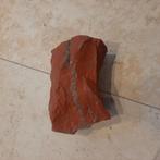 Rode Jaspis Steen, Verzamelen, Mineralen en Fossielen, Ophalen of Verzenden, Mineraal