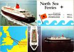 Rotterdam Zeebrugge Hull - North Sea Ferries, Verzamelen, Verzenden, 1960 tot 1980, Gelopen, Zuid-Holland