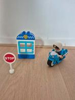 Duplo Politie Motor en Bureau, Ophalen, Zo goed als nieuw, Complete set, Duplo