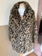Panterprint bontjas - Maat L - Perfect voor carnaval!, Ophalen of Verzenden, Zo goed als nieuw, Maat 42/44 (L)