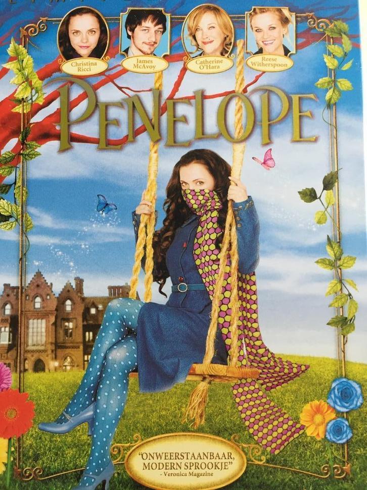 Penelope (steelcase), Cd's en Dvd's, Dvd's | Kinderen en Jeugd, Zo goed als nieuw, Film, Komedie, Vanaf 6 jaar, Ophalen of Verzenden