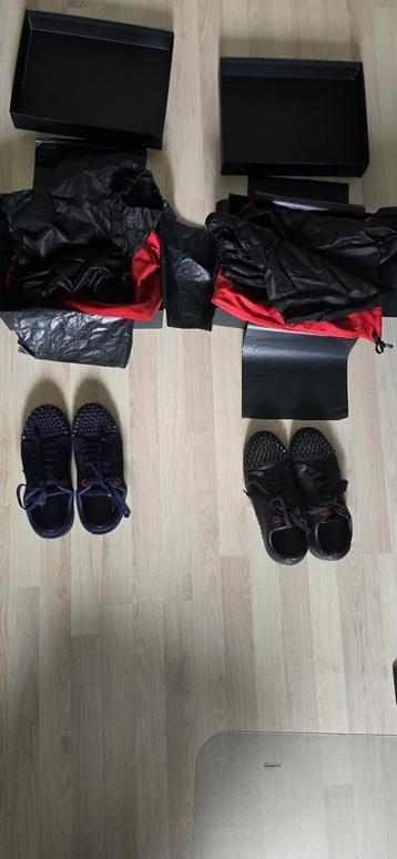 Twee paar Royaums schoenen – blauw (42) & zwart (43) – ZGAN beschikbaar voor biedingen