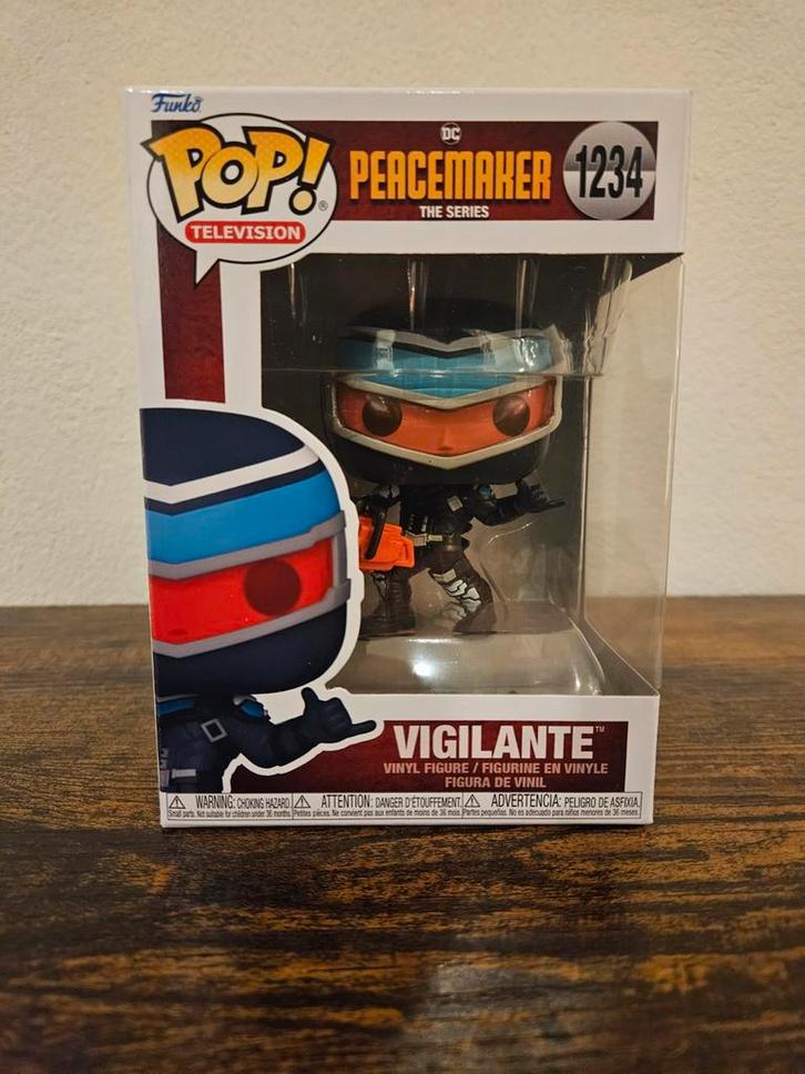 Funko Pop - Vigilante - Peacemaker DC, Verzamelen, Poppetjes en Figuurtjes, Nieuw, Ophalen of Verzenden