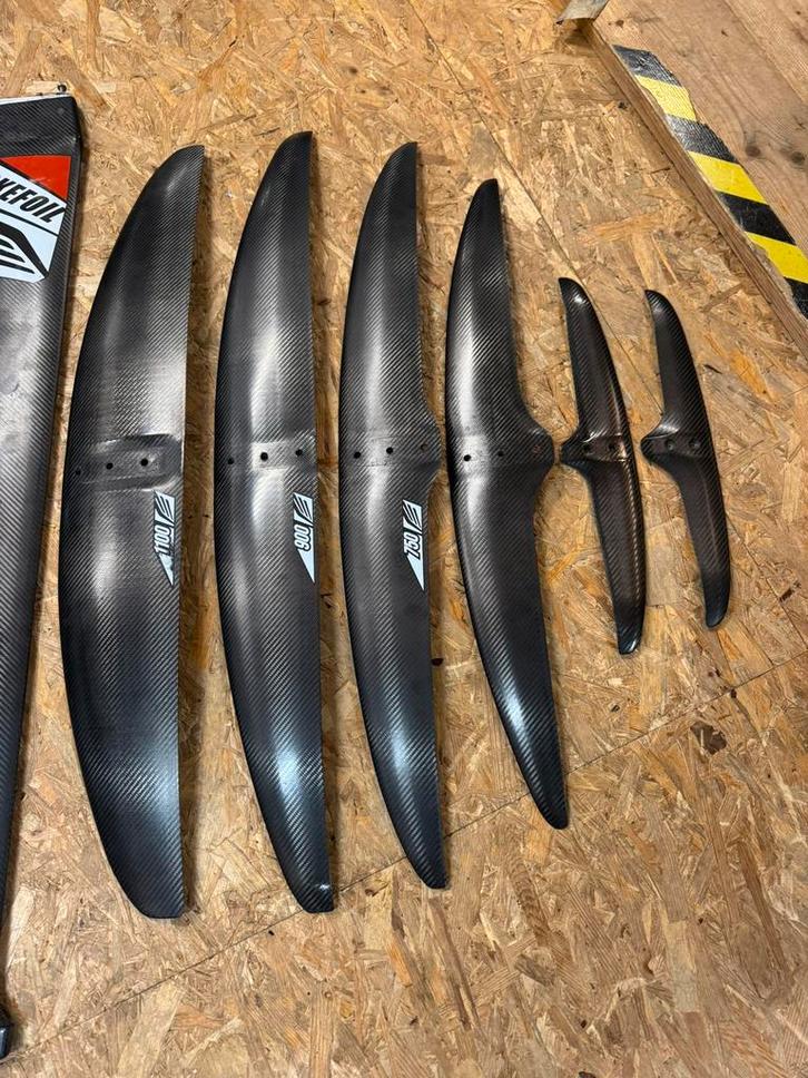 Windfoil foil lokefoil zeer compleet, Watersport en Boten, Windsurfen, Gebruikt, Overige typen, 7 m² of meer, Ophalen of Verzenden