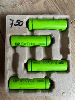 GP 2100 ReCyko oplaadbare AA / HR06 Ni-Mh Batterij (4 stuks), Ophalen of Verzenden, Nieuw, Oplaadbaar