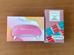 My Nail Candy Mini Led Lamp + Impuls Gel Prep & Remover Kit, Ophalen of Verzenden, Nieuw, Roze, Handen en Nagels