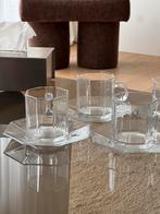 Vintage franse Arcoroc - Octime, set van 4 glazen, Glas of Glazen, Ophalen of Verzenden, Overige stijlen, Glas