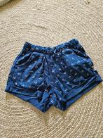 Blauwe korte broek van de Hema, maat 110-116, Kinderen en Baby's, Kinderkleding | Maat 110, Broek, Meisje, Ophalen of Verzenden