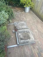 Parasolvoet, zeer zwaar en in goede staat, Tuin en Terras, Parasols, Ophalen, Gebruikt, Kantelbaar, Parasolvoet