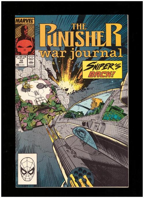Punisher [1988] War Journal #10 – Jim Lee, Boeken, Strips | Comics, Zo goed als nieuw, Eén comic, Amerika, Verzenden