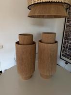 Zeegras hanglampen jute rotan zara home, Huis en Inrichting, Lampen | Hanglampen, Ophalen of Verzenden