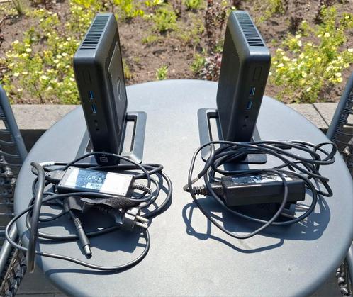 HP Thinclient T520 2x met stroomkabel, Computers en Software, Desktop Pc's, Zo goed als nieuw, 2 tot 3 Ghz, SSD, 4 GB, Ophalen of Verzenden