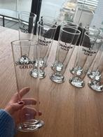 10 Strongbow Gold Cider Glazen, Verzamelen, Ophalen, Gebruikt, Bierglas
