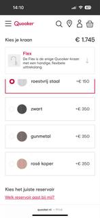 Quooker Flex COMBI+ - Nieuw in doos!, Huis en Inrichting, Keuken | Complete keukens, Ophalen of Verzenden, Nieuw, Overige typen