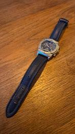 Certina ds cascadeur 8000, Sieraden, Tassen en Uiterlijk, Horloges | Heren, Overige merken, Staal, Ophalen of Verzenden, Leer