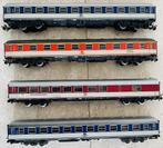 Märklin D-trein rijtuigenset Pop Farben 4091, 2x 4092, 4094, Wisselstroom, Gebruikt, Wagon, Ophalen of Verzenden