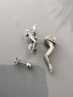 Fantasy oorsteker fairy, oorbel elfje, Pass 'N Thru earpin, Met kristal, Overige materialen, Ophalen of Verzenden, Zo goed als nieuw