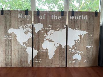 Map of the world beschikbaar voor biedingen