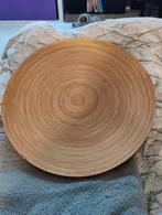 Grote houten dienblad/schaal (GRATIS), Huis en Inrichting, Woonaccessoires | Dienbladen, Ophalen, Rond, Hout