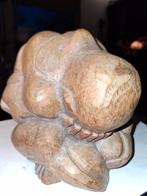 Houten Beeldje van weeping boeddha, Ophalen of Verzenden