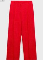Pantalon rood linnen mango nieuw maat m, Verzenden, Zo goed als nieuw, Rood
