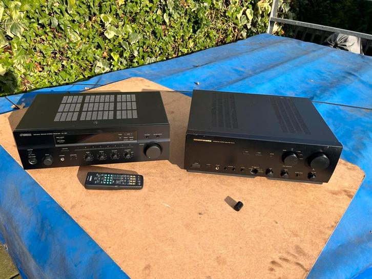 Marantz PM-78 en Yamaha RX-497, Audio, Tv en Foto, Versterkers en Receivers, Gebruikt, 120 watt of meer, Yamaha, Ophalen
