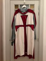 Carnavalspak ridder of koning met attributen, Kleding | Heren, Ophalen of Verzenden, Zo goed als nieuw, Maat 56/58 (XL)