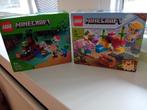 Lego Minecraft 21164 + 21240 - Zo goed als nieuw!, Ophalen of Verzenden, Zo goed als nieuw, Complete set, Lego
