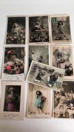 10 antieke Franse Fotokaarten (rond 1910), Verzamelen, Ansichtkaarten | Themakaarten, Gelopen, Verzenden