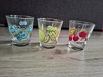3 Blond Amsterdam Glazen - Fruit Thema, Huis en Inrichting, Keuken | Servies, Ophalen, Glas of Glazen, Blond Amsterdam, Glas