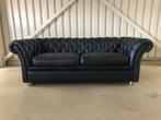Prachtige, moderne Chesterfield bank, Ophalen, Chesterfield / Engels / Modern, Zo goed als nieuw, Leer