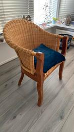 Rieten stoelen | 2 st. | Zeer netjes, Huis en Inrichting, Stoelen, Ophalen, Twee, Bruin, Riet of Rotan