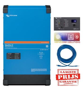 Victron Quattro II 24/5000/120 pakket beschikbaar voor biedingen