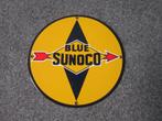 SUNOCO EMAILLE RECLAMEBORD, Verzamelen, Merken en Reclamevoorwerpen, Ophalen, Zo goed als nieuw, Reclamebord