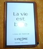 Lancome La vie est belle l'eau de parfum 1.2 ml, Ophalen of Verzenden, Nieuw