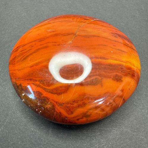 Rode Jaspis handsteen uit Madagaskar, Verzamelen, Mineralen en Fossielen, Mineraal, Ophalen of Verzenden