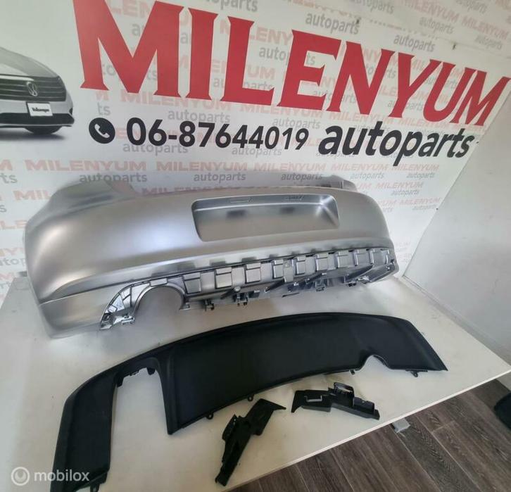 VW POLO 6R ACHTERBUMPER R-LINE NIEUW (2009-2014) LA7W, Auto-onderdelen, Carrosserie en Plaatwerk, Bumper, Achter, Nieuw, Ophalen of Verzenden