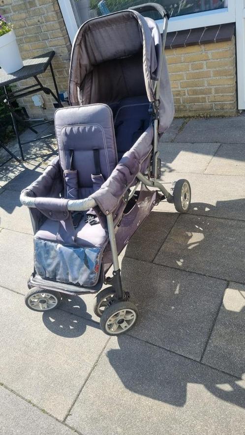 Duowagen tweeling buggy, Kinderen en Baby's, Buggy's, Gebruikt, Overige merken, Ophalen