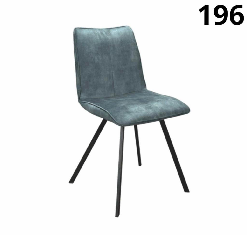 Partij nieuwe stoelen uit voorraad, Ophalen, Blauw, Nieuw, Stof