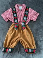 Carnaval Tiroler pakje maat 86, Kinderen en Baby's, Carnavalskleding en Verkleedspullen, Ophalen, Zo goed als nieuw, 104 of kleiner