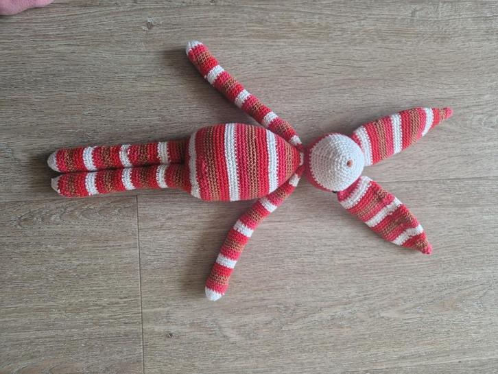 Gehaakte konijn, Kinderen en Baby's, Speelgoed | Knuffels en Pluche, Nieuw, Konijn, Ophalen of Verzenden